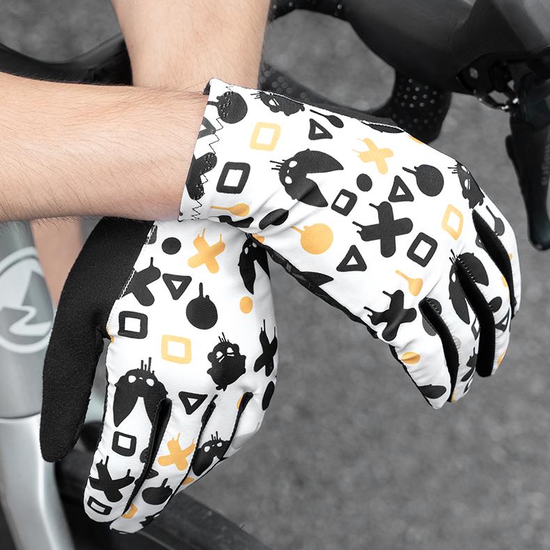 Full Finger Touchscreen Cycling Gloves – Anti-Slip, Shockproof, All-Season Use
