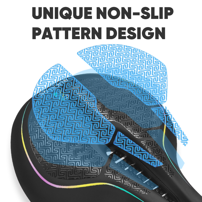 Ergonomic Shock-Absorbing Bike Saddle - Image 4
