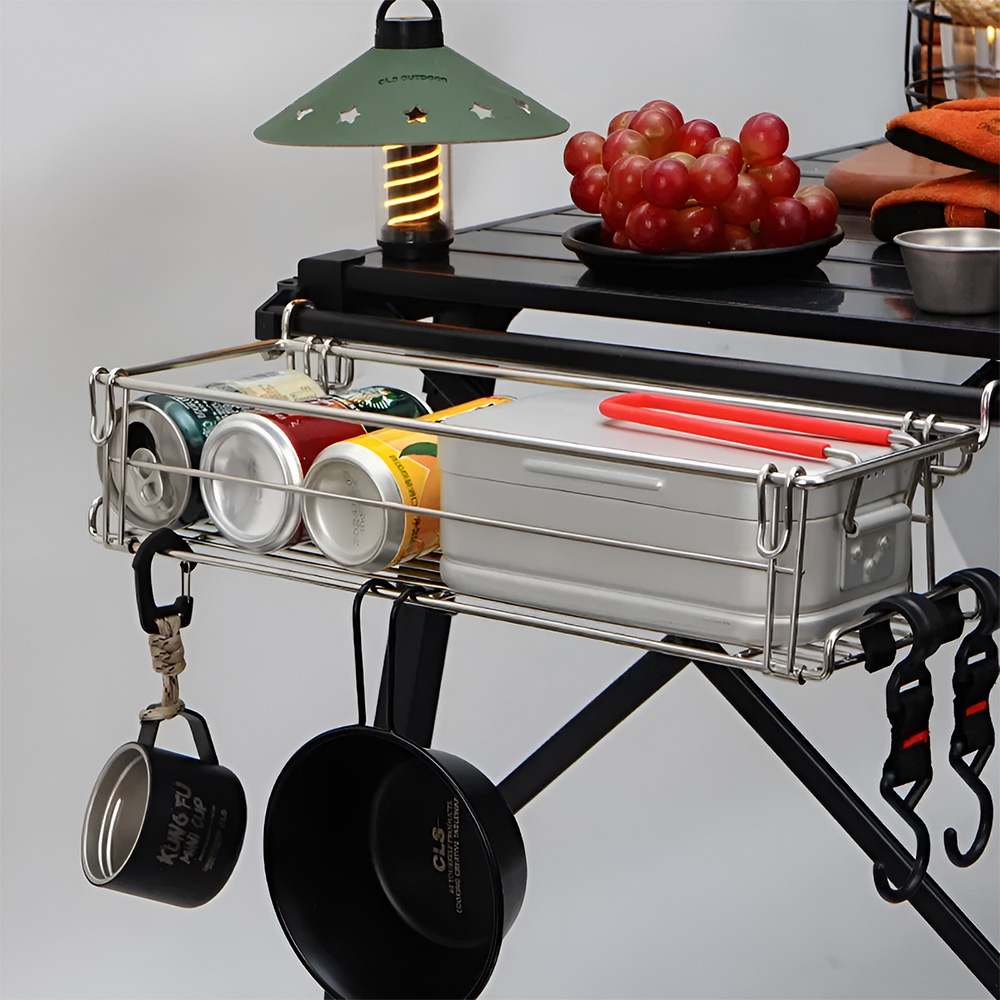 Outdoor Folding Rack & Mesh Side Hanger for IGT Table System - Image 5