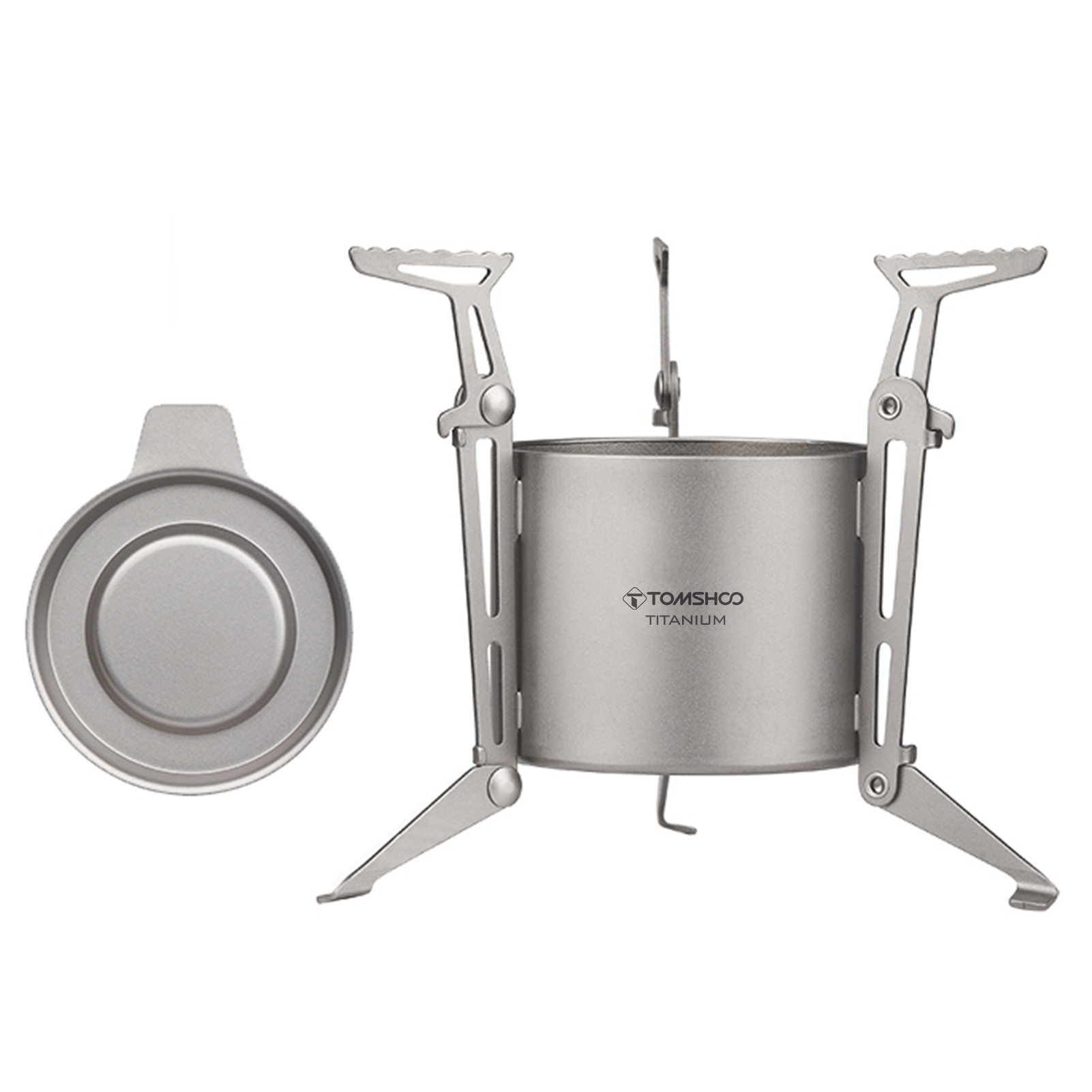Alcohol stove w lid