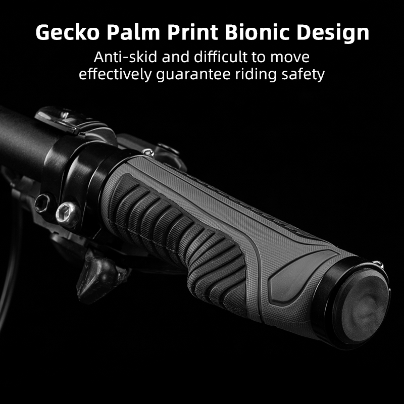 Shockproof Ergonomic Bike Handlebar Grips with Double Lock for MTB & Road - Image 3