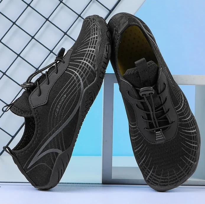 Quick-Dry Aqua Water Shoes for Men & Women – Slip-On Barefoot Beach Footwear