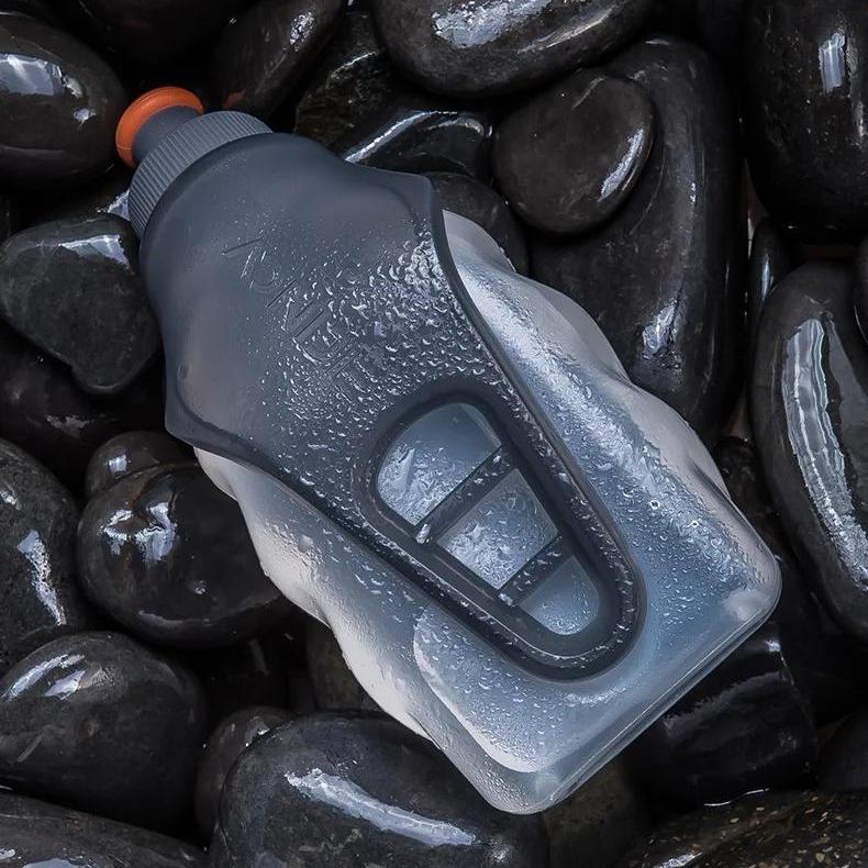 2-Pack 250ML Running Water Bottles for Hydration Belts & Trail Backpacks