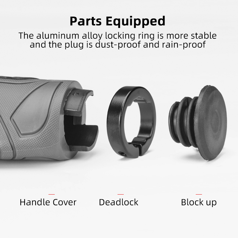 Shockproof Ergonomic Bike Handlebar Grips with Double Lock for MTB & Road - Image 5