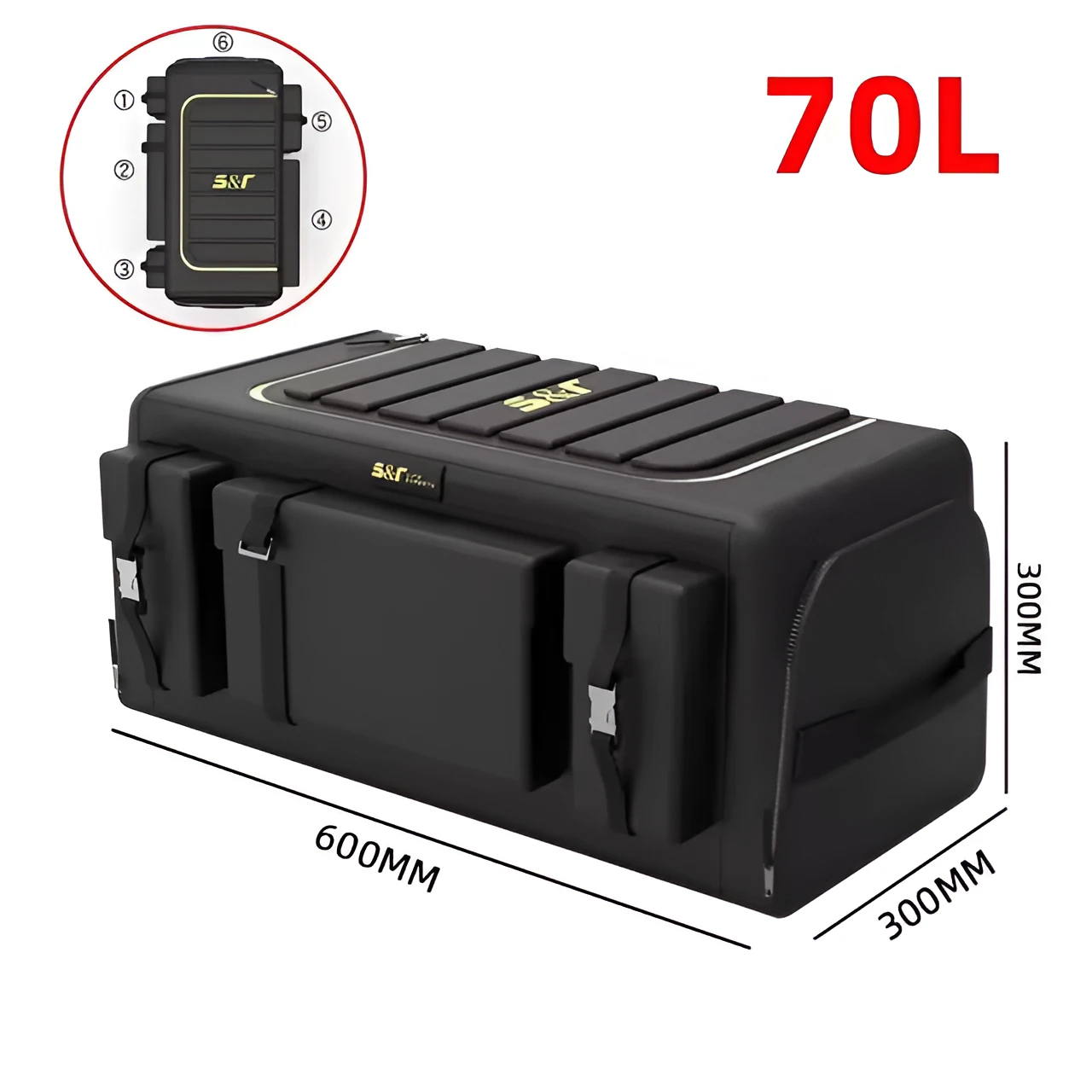 70L (60x30x30cm)