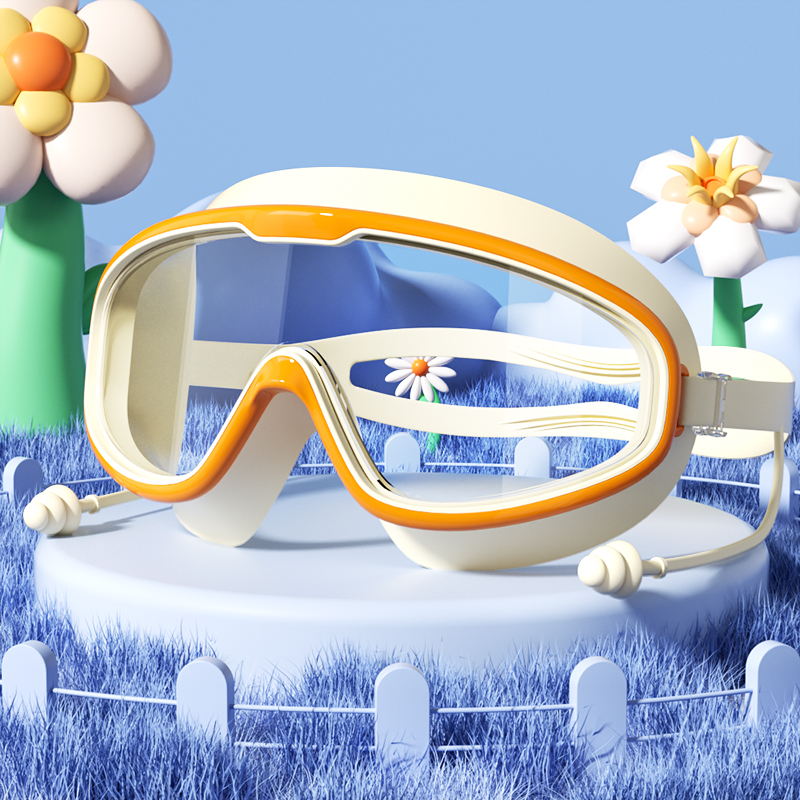 Orange-white