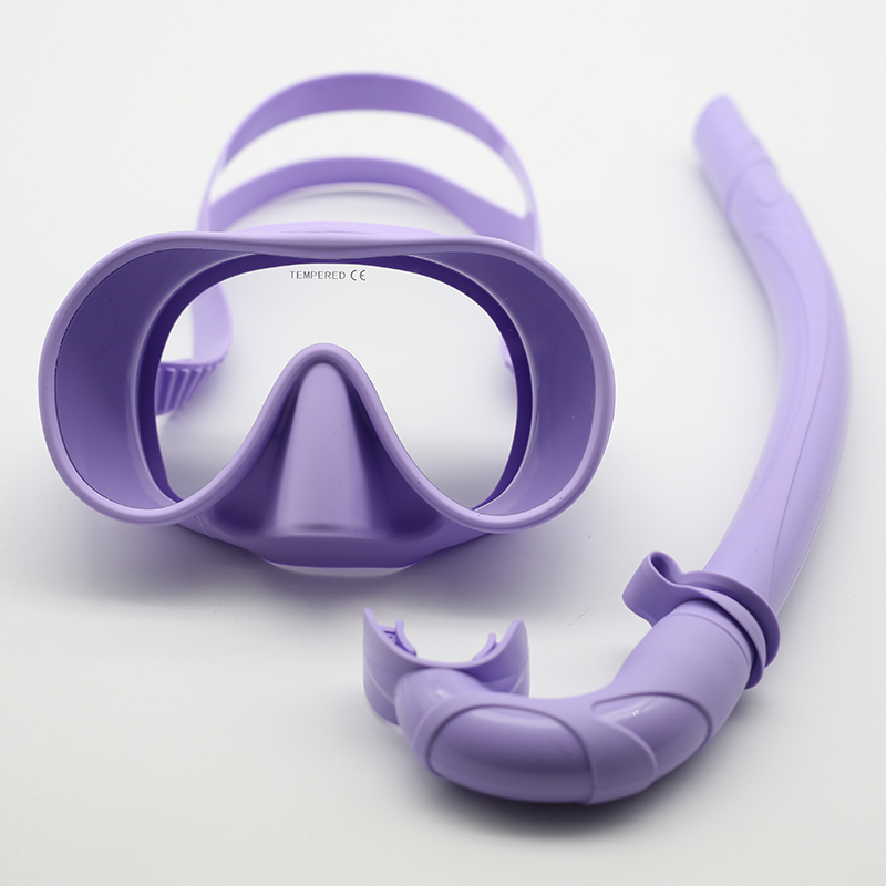 Frameless Snorkel Mask Set for Adults – Anti-Fog, UV Protection, Tempered Glass - Image 8