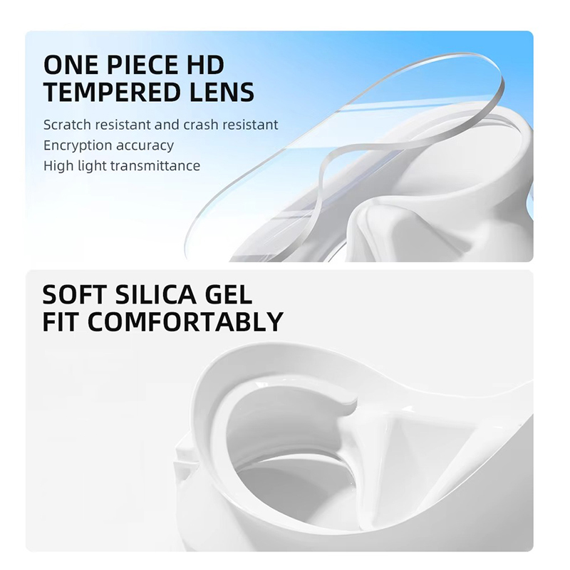 Frameless Snorkel Mask Set for Adults – Anti-Fog, UV Protection, Tempered Glass - Image 4