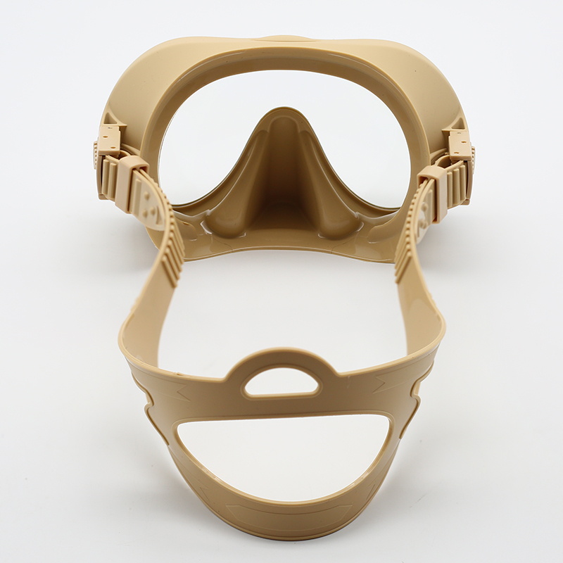 Frameless Snorkel Mask Set for Adults – Anti-Fog, UV Protection, Tempered Glass - Image 11