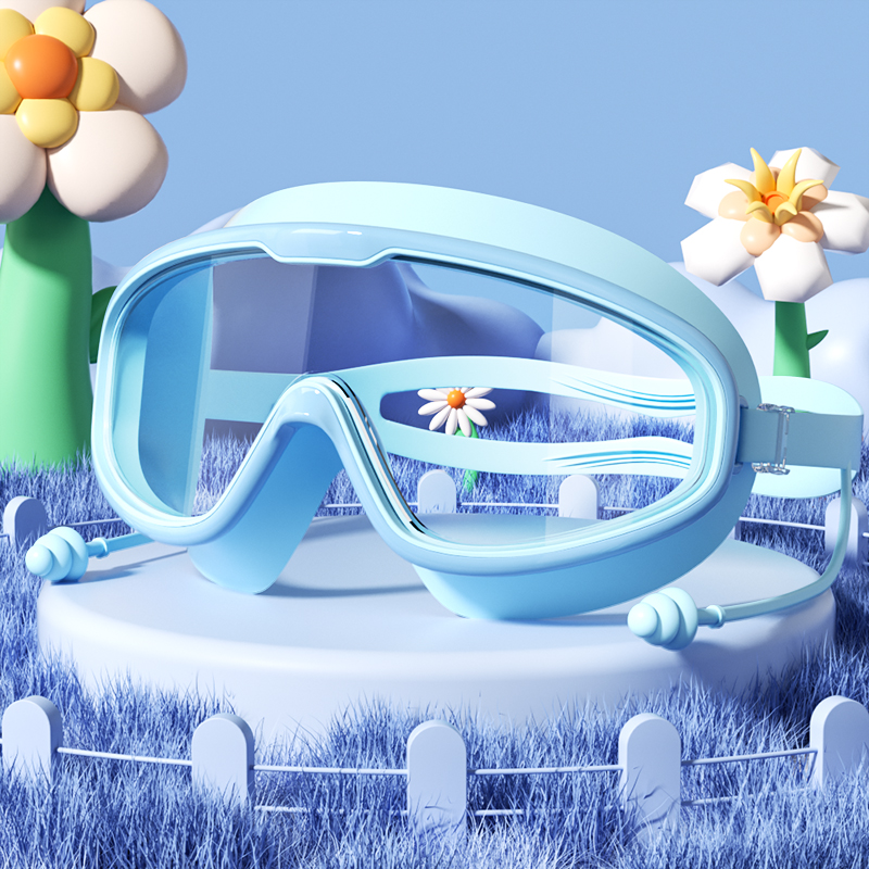 Blue white
