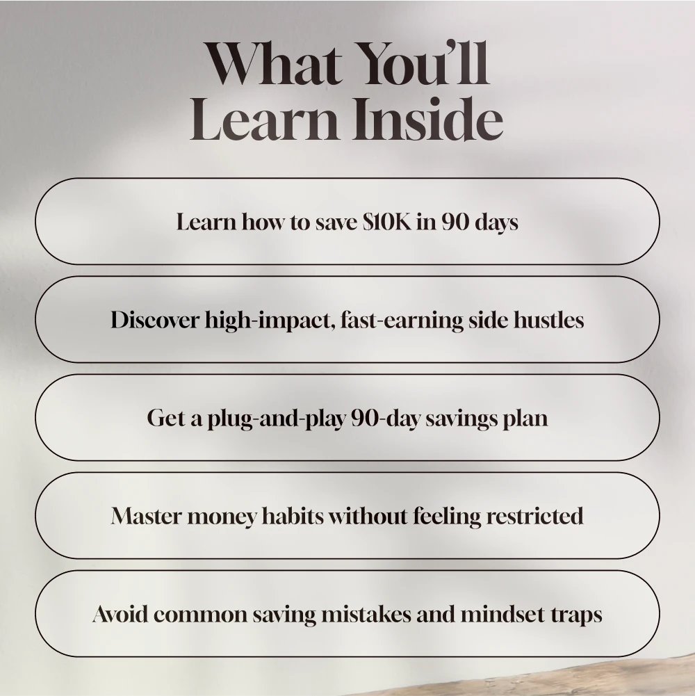 $10K in 90 Days: Your Bold & Brilliant Blueprint to Fast-Track Savings | How to Save $10K in 3 Months Guide | Digital Download eBook & Action Plan - Image 4