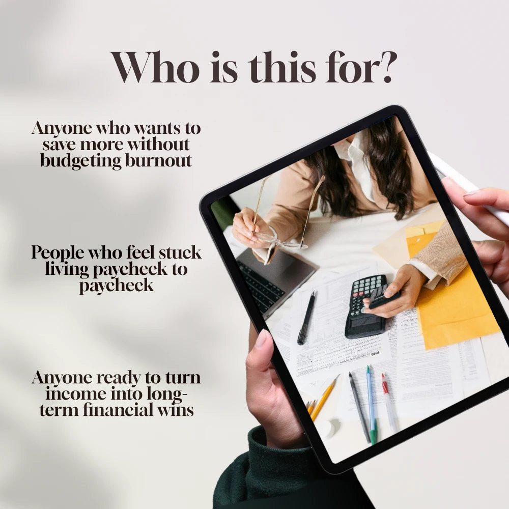 Paycheck Power: How to Save Smarter, Not Harder | Digital Guide on How Much to Save Per Paycheck | Budgeting & Saving Tips eBook - Image 5
