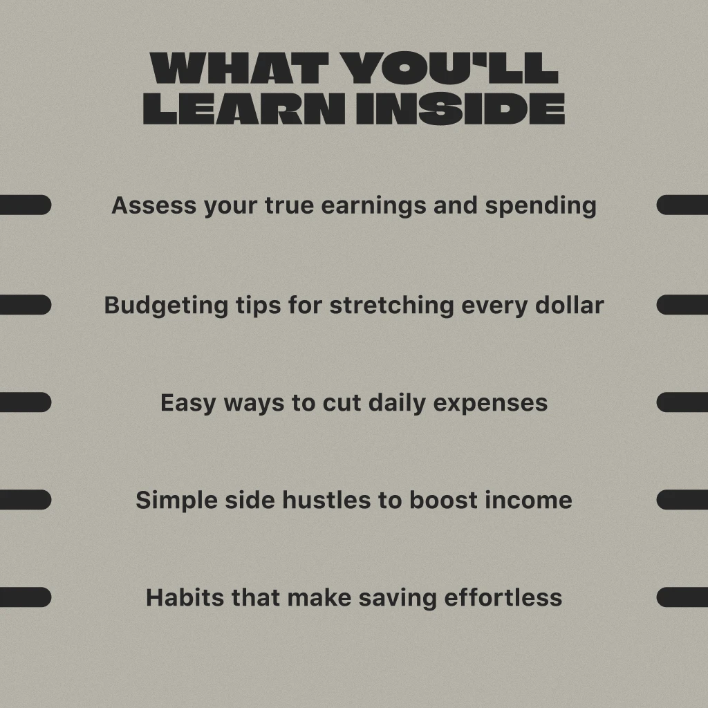 Broke But Building: How to Save Money Fast When You’re Earning Less | Budgeting Guide for Low Income | Digital Download - Image 4