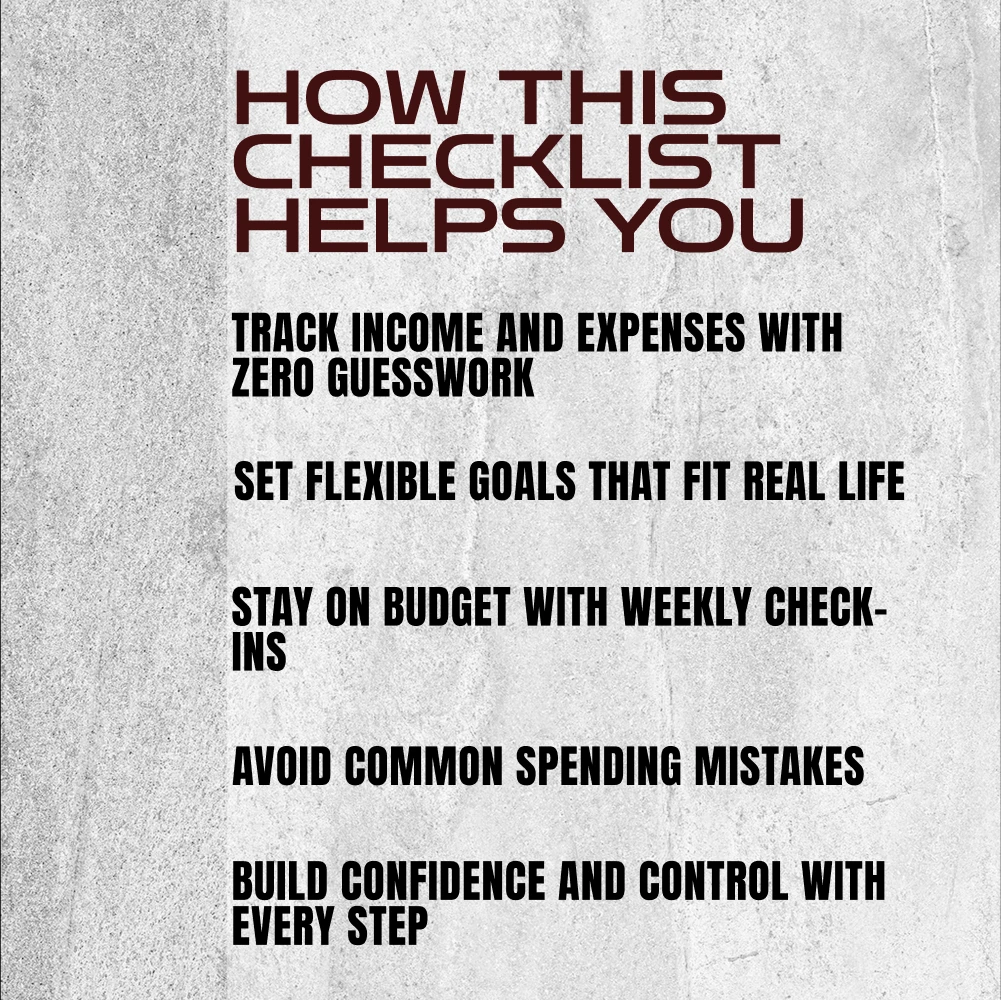 Budget Like a Boss: Your Step-by-Step Monthly Budget Checklist | Printable PDF | How to Plan a Monthly Budget Guide - Image 4