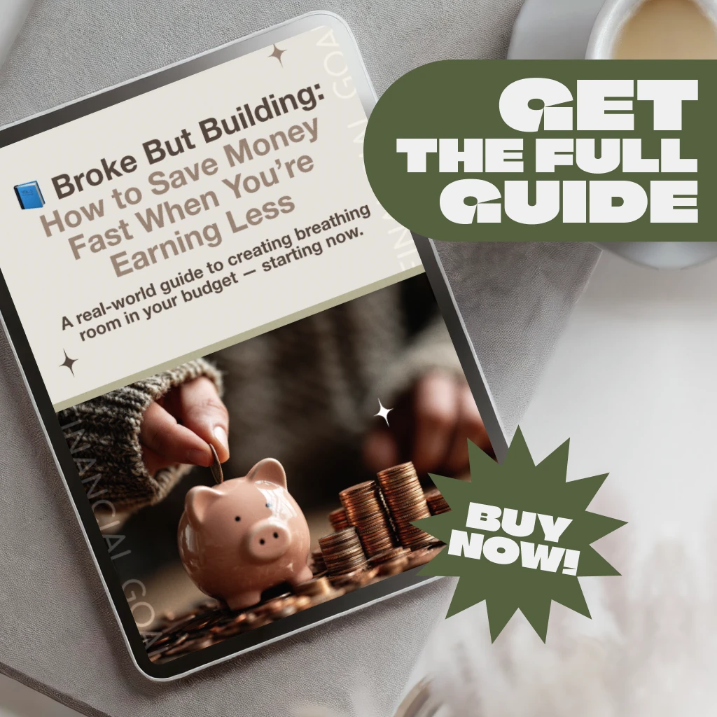 Broke But Building: How to Save Money Fast When You’re Earning Less | Budgeting Guide for Low Income | Digital Download - Image 7