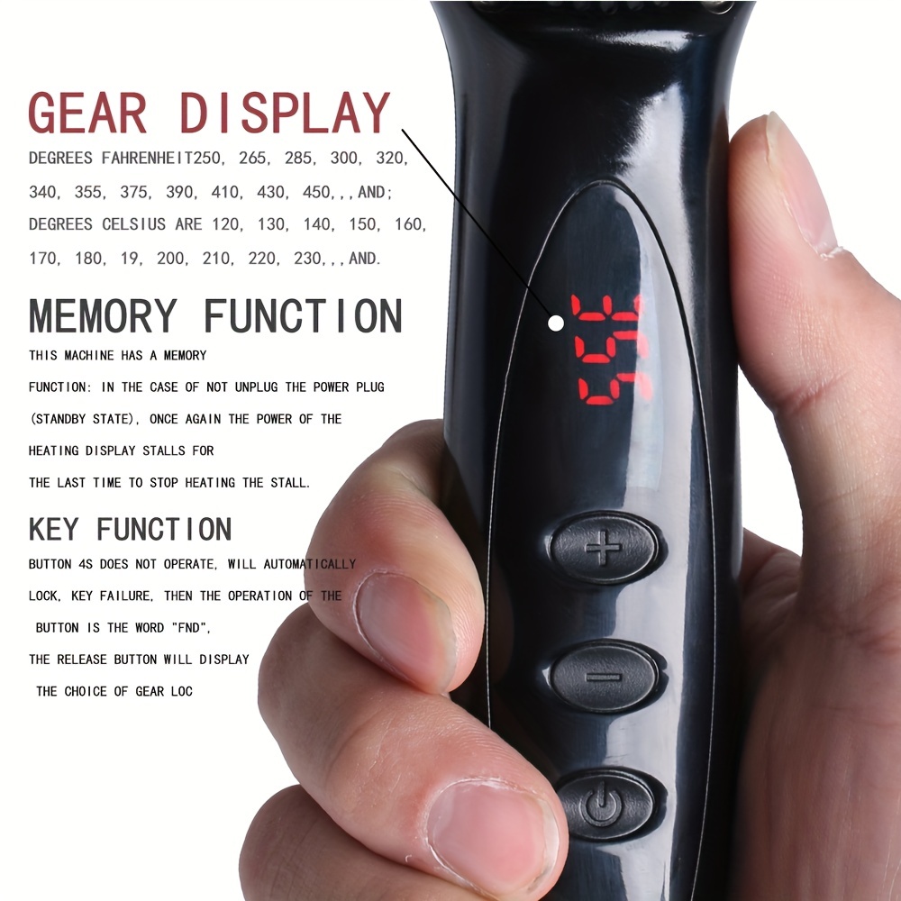 Ceramic Ionic Hair Straightening Brush view 4