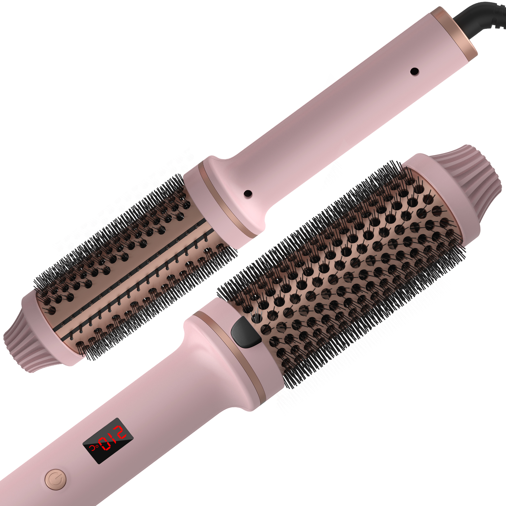 Ceramic Curling Iron Brush view 2