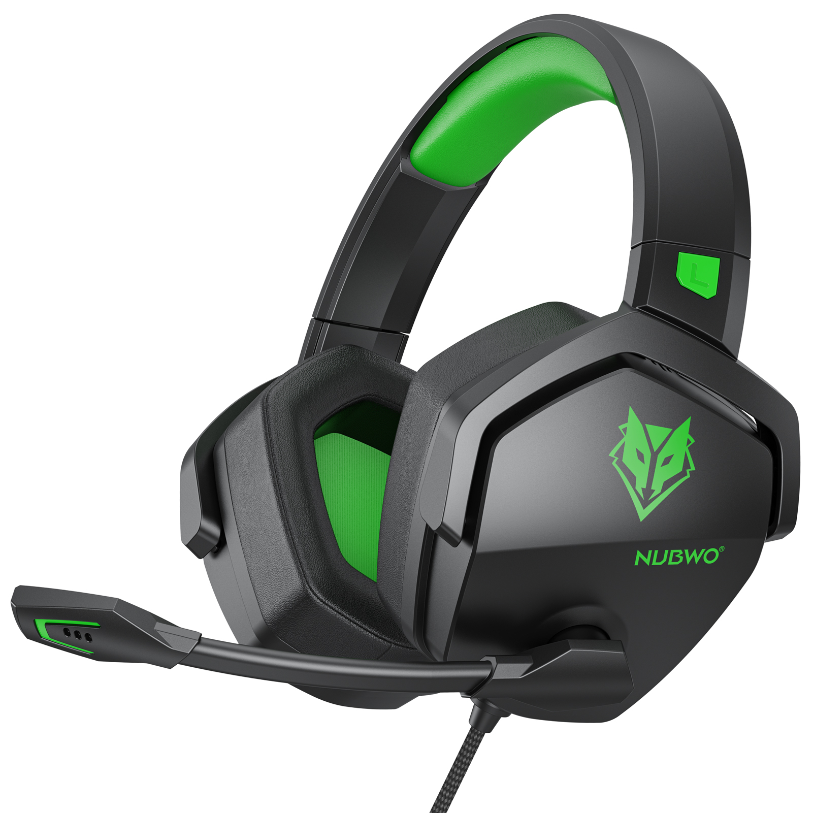 Wired Gaming Headset with Noise Canceling Mic & Stereo Sound for Console & PC 2