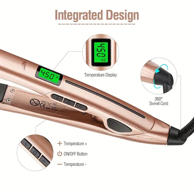 2 in 1 Ceramic Hair Straightener and Curler view 4