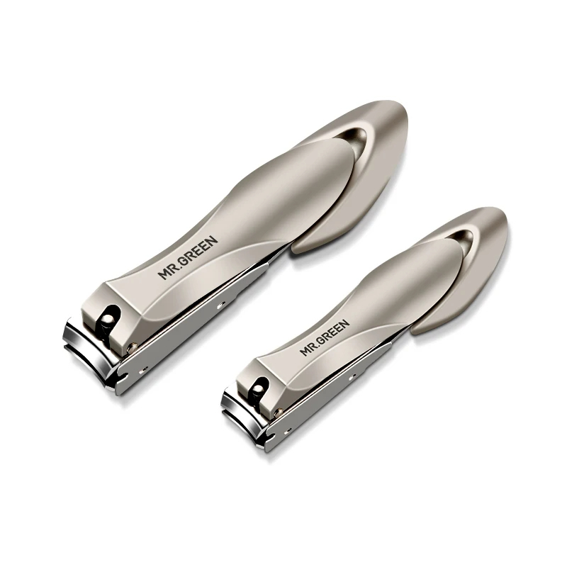 Stainless Steel Anti-Splash Nail Clippers for Fingernails & Toenails view 2