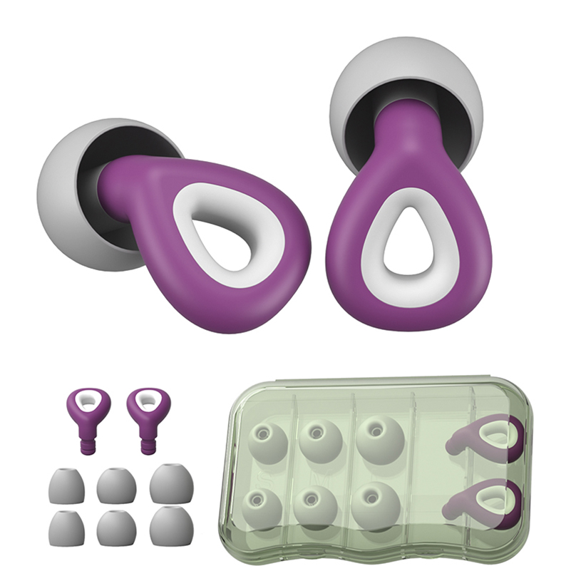 Waterproof Noise Reduction Ear Plugs Set for Sleeping & Swimming Comfort 2