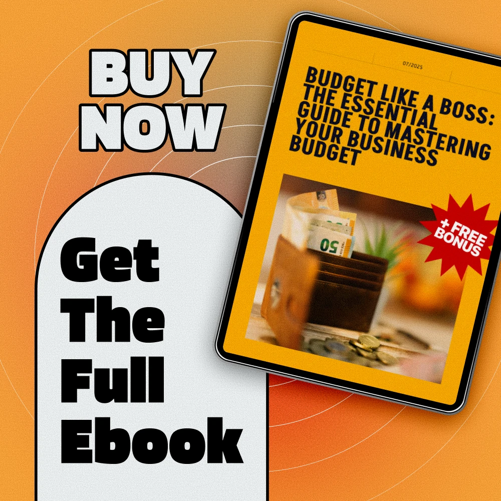 Budget Like a Boss: The Essential Guide to Mastering Your Business Budget | eBook for Entrepreneurs | How to Do a Business Budget Guide | Digital Download - Image 7