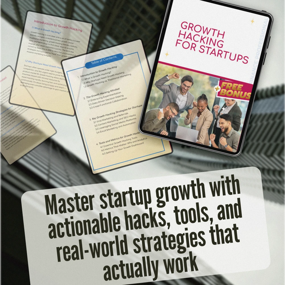 Growth Hacking for Startups eBook | Digital Download Guide for Entrepreneurs, Founders & Small Business Owners | Growth Hacking for Startups PDF - Image 3