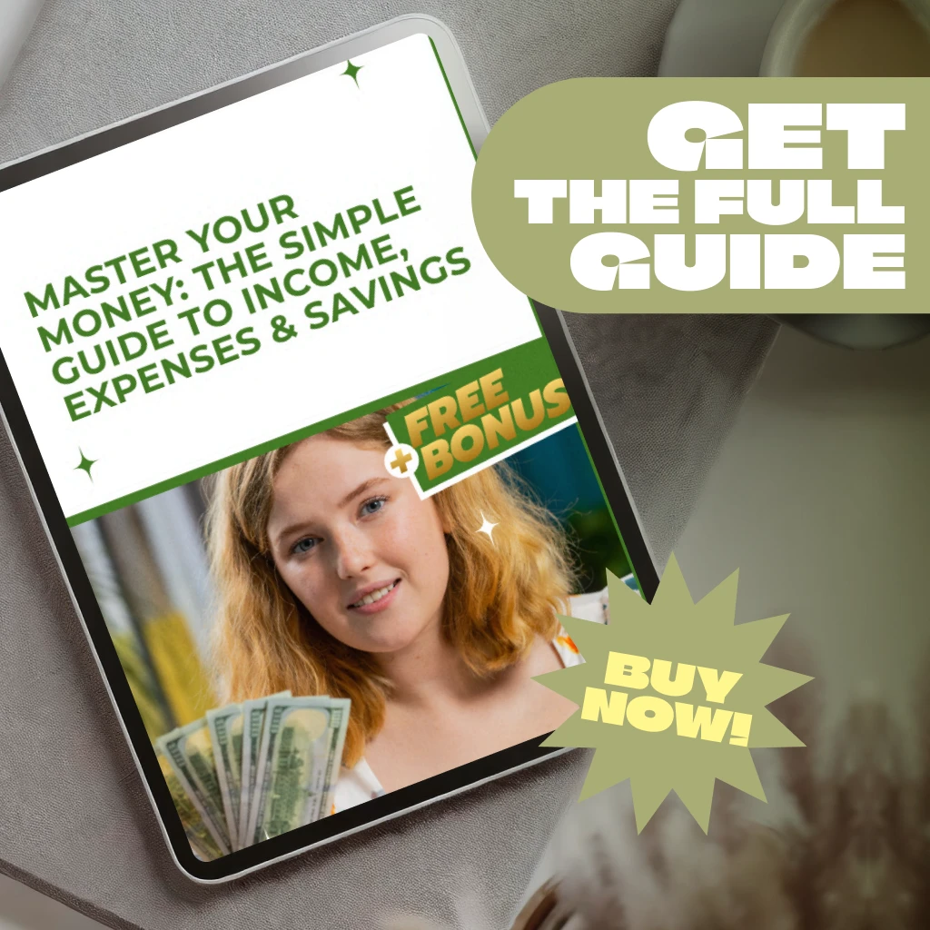 Master Your Money: The Simple Guide to Income, Expenses & Savings | Budgeting PDF Guide | Income Expense Savings Planner | Personal Finance eBook - Image 6