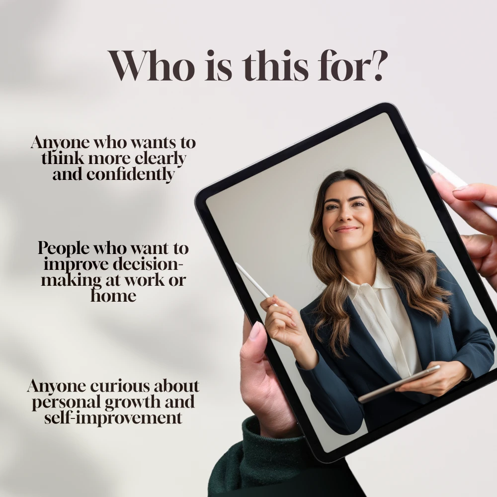 Think Smarter: A Simple Guide to Becoming a Better, Sharper Thinker | Digital Guide | How to Become a Better Thinker eBook | Mindset & Thinking Skills Checklist - Image 5