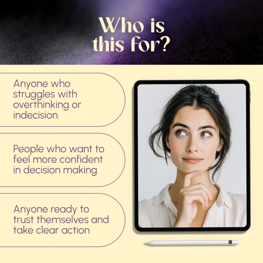 Decide with Confidence: A Simple Guide to Trusting Your Choices | How to Be More Confident in Decision Making | Digital Download Guide for Clarity, Courage & Commitment - Image 5