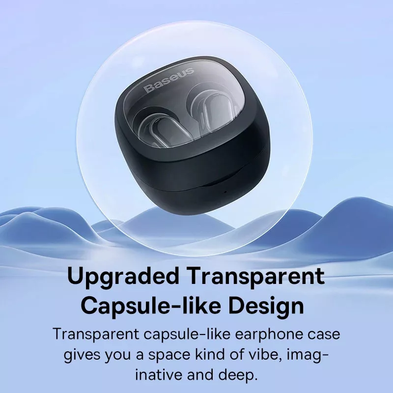Compact charging case of mini wireless earbuds