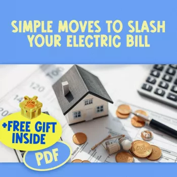 Simple Moves to Slash Your Electric Bill | Save Money on Electric Bill | Printable Checklist & Digital Download