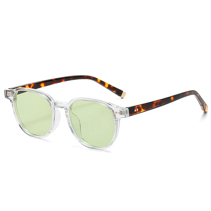 Transparent/ Leopard / Light Green