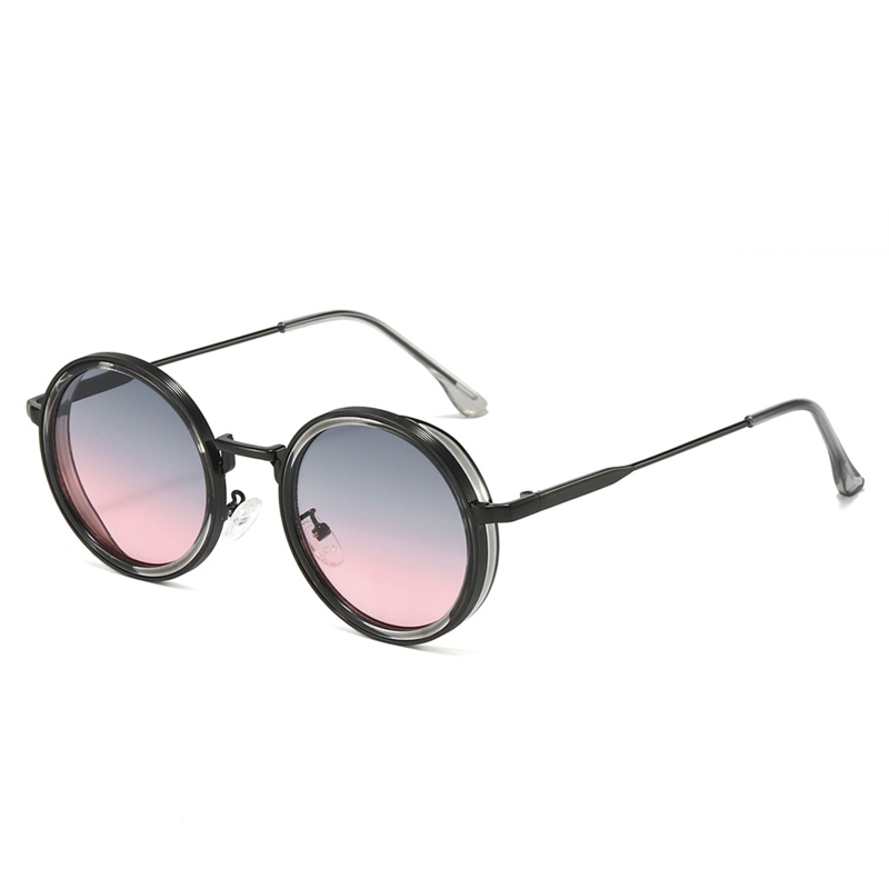 Gray Black Gray Pink