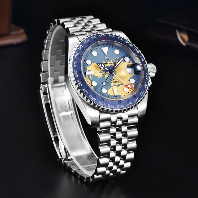 Luxury Automatic Mechanical Dive Watch with Sapphire Crystal & Luminous Dial - Image 4