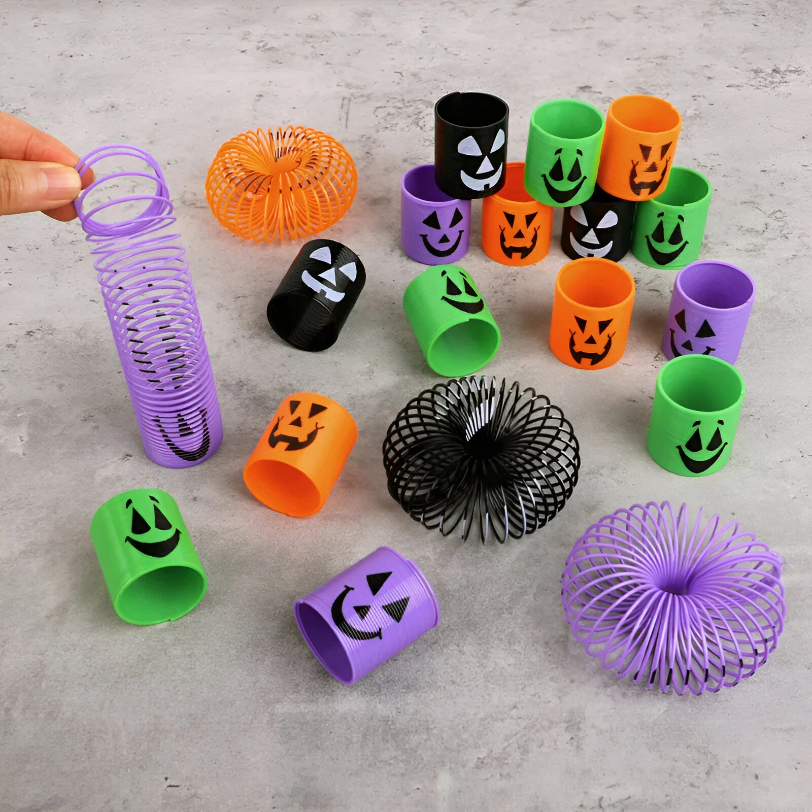 Halloween Spring Toys – 12PCS Trick or Treat Party Favors for Kids - Image 4