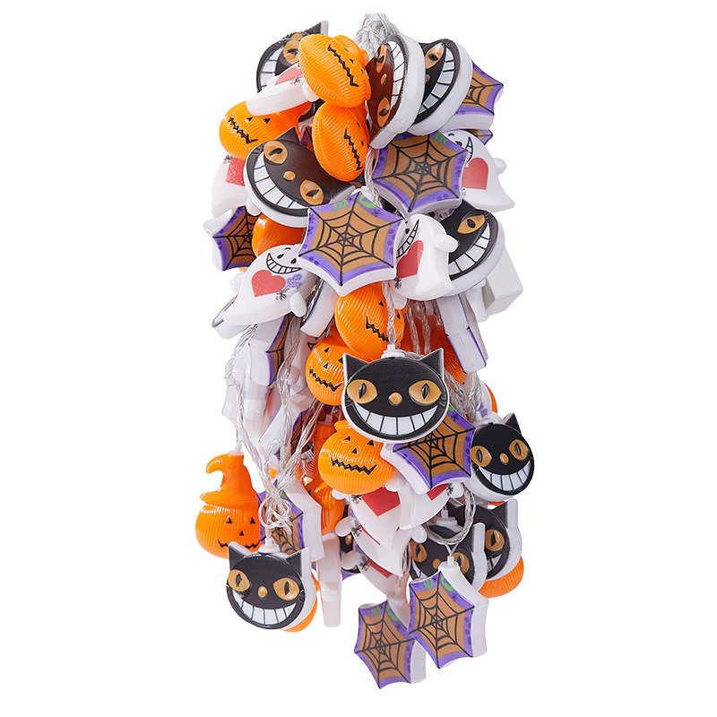 1.5m 10LED Halloween Spooky Ghost Light String – Haunted House Party Decor - Image 6