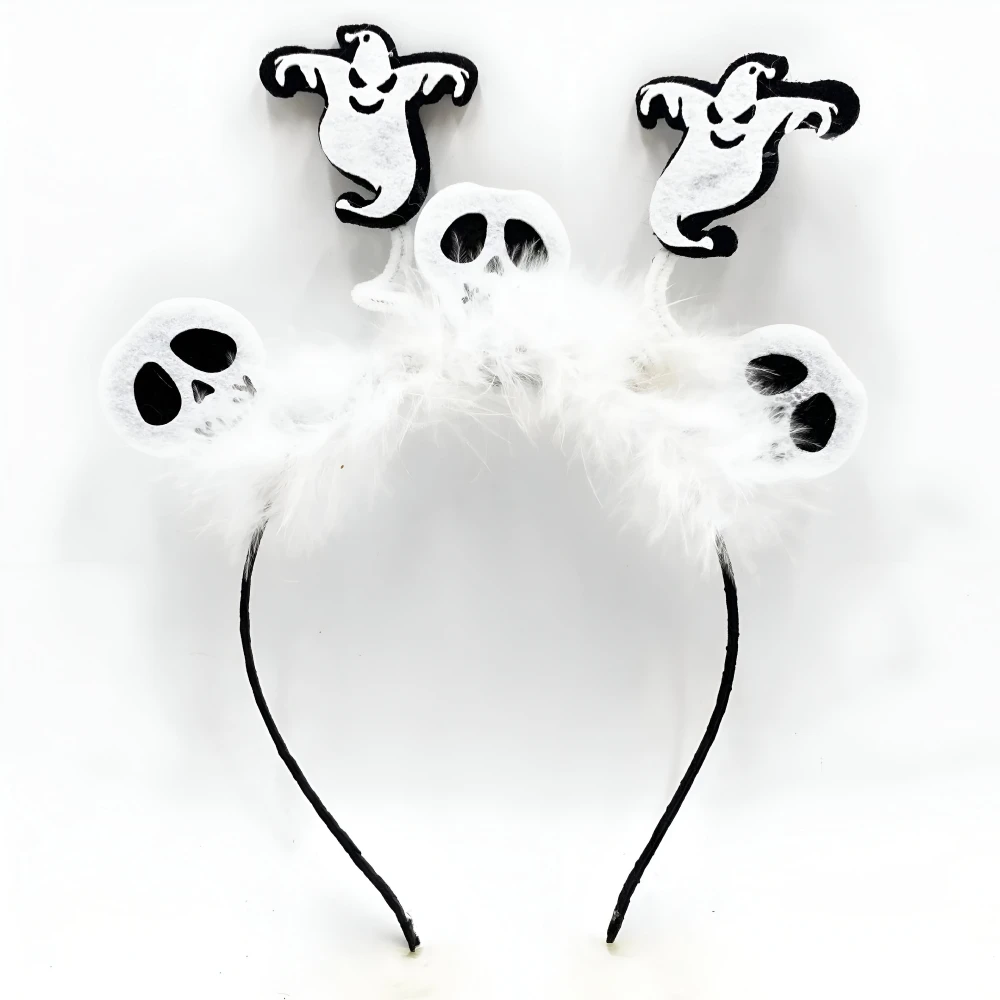 Halloween Bat Spider Headband - Spooky Pumpkin Hair Wear for Ghost Festival - Image 5