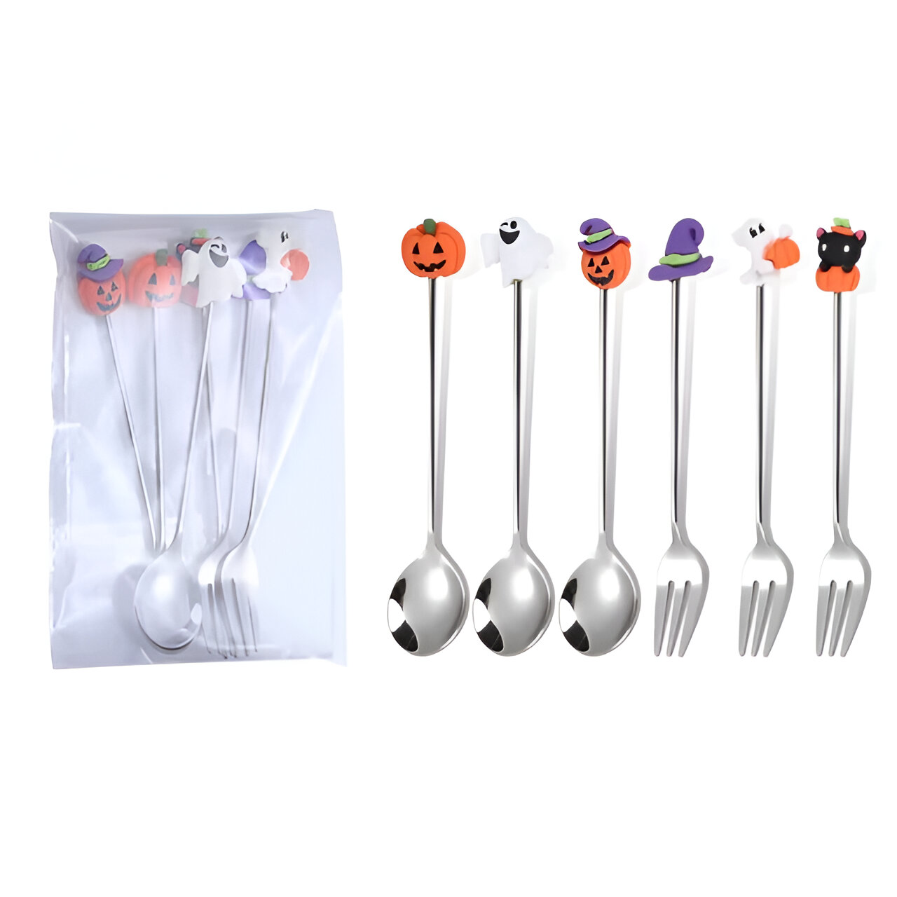 Sliver 6pcs S and F