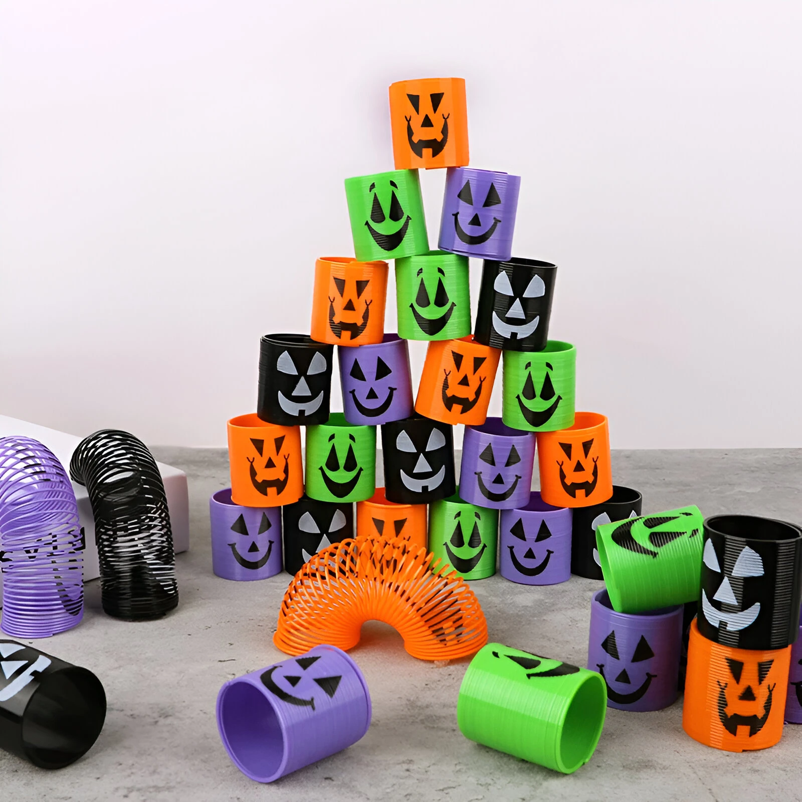 Halloween Spring Toys – 12PCS Trick or Treat Party Favors for Kids - Image 2