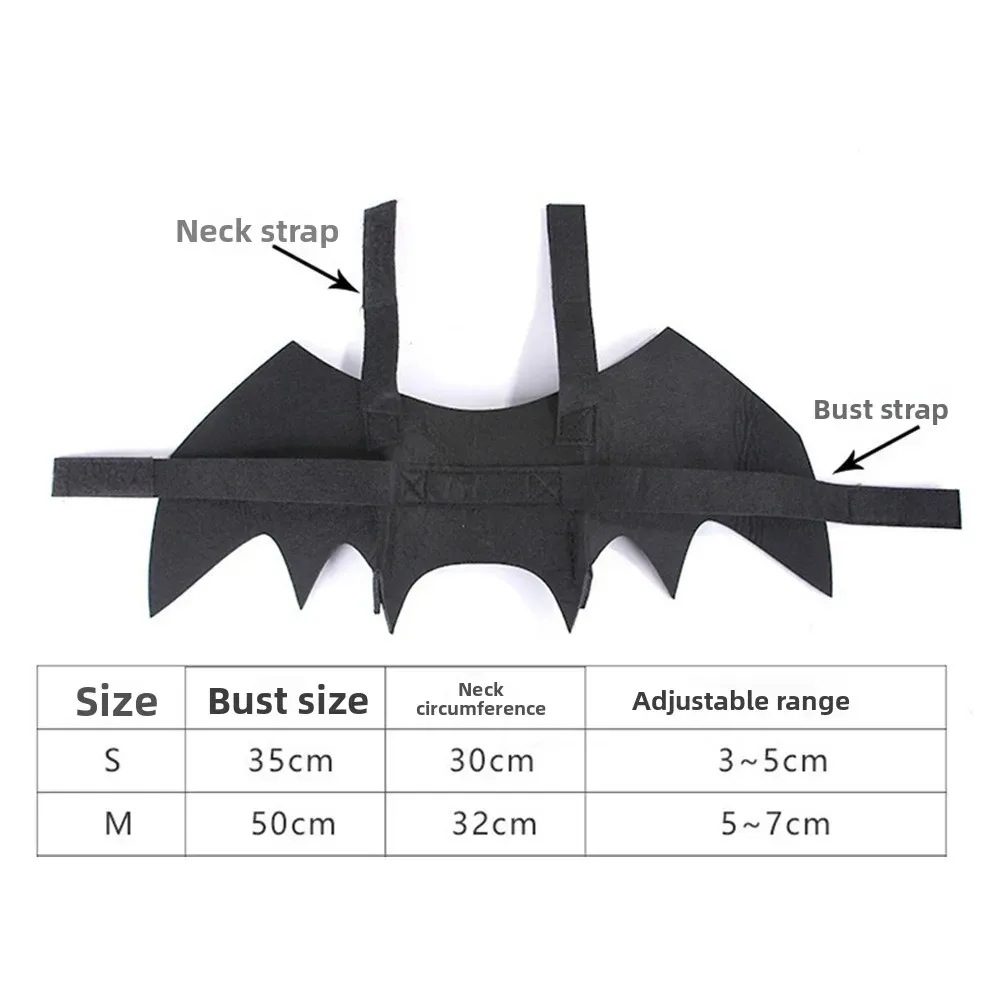 Funny Bat Horn Costume Set for Cats & Dogs – Halloween Pet Dress-Up - Image 6