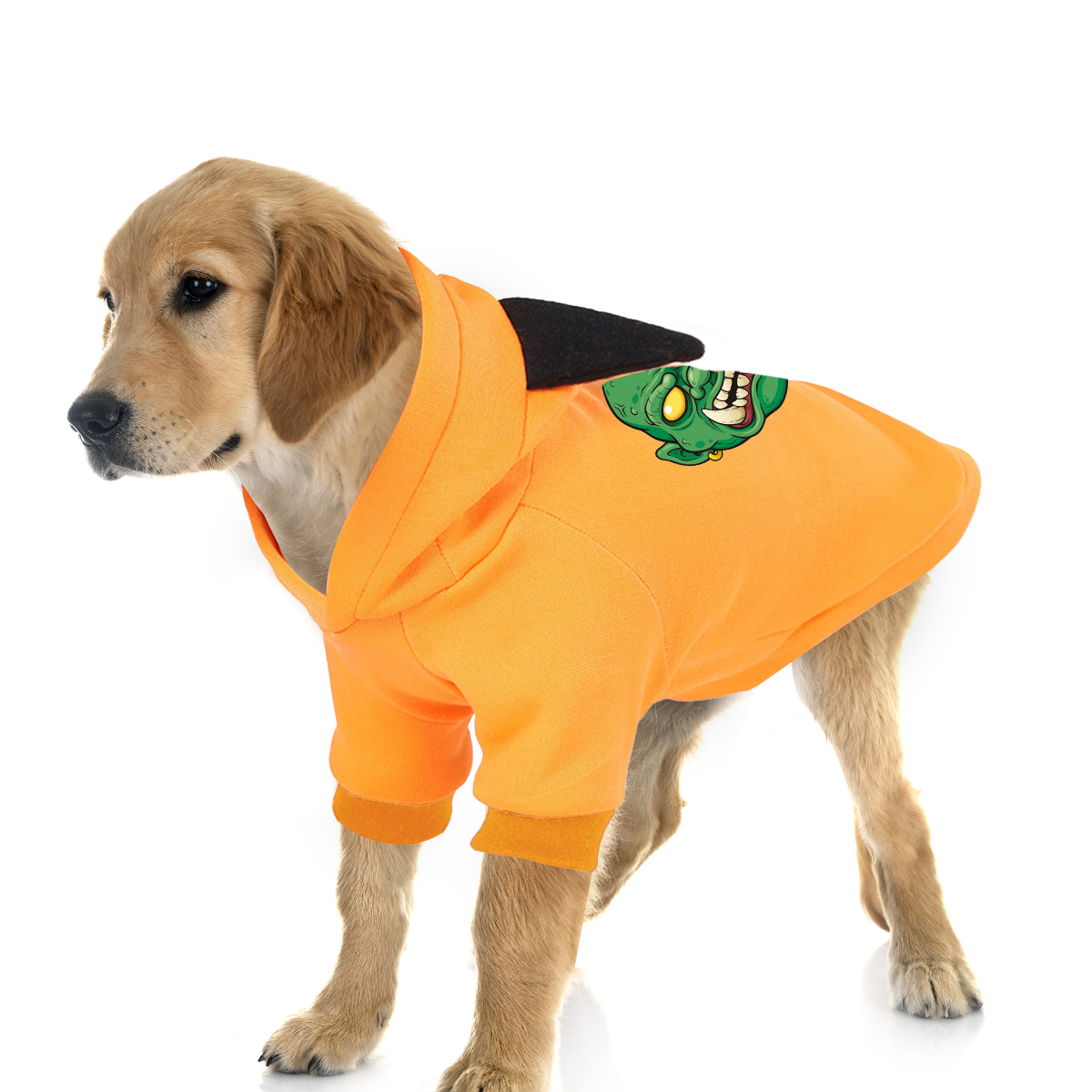 Adorable Cartoon Print Pet Hoodie - Perfect for Halloween Celebrations - Image 6