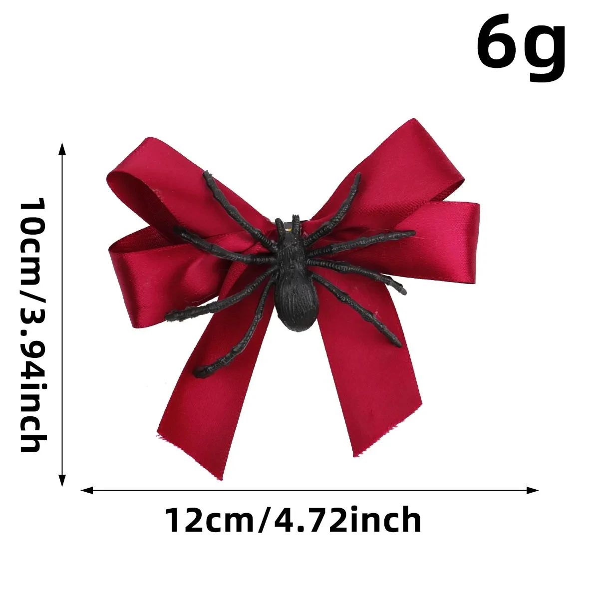 Halloween Spider Bowknot Hairpin for Girls – Trick or Treat Bat Headwear - Image 6