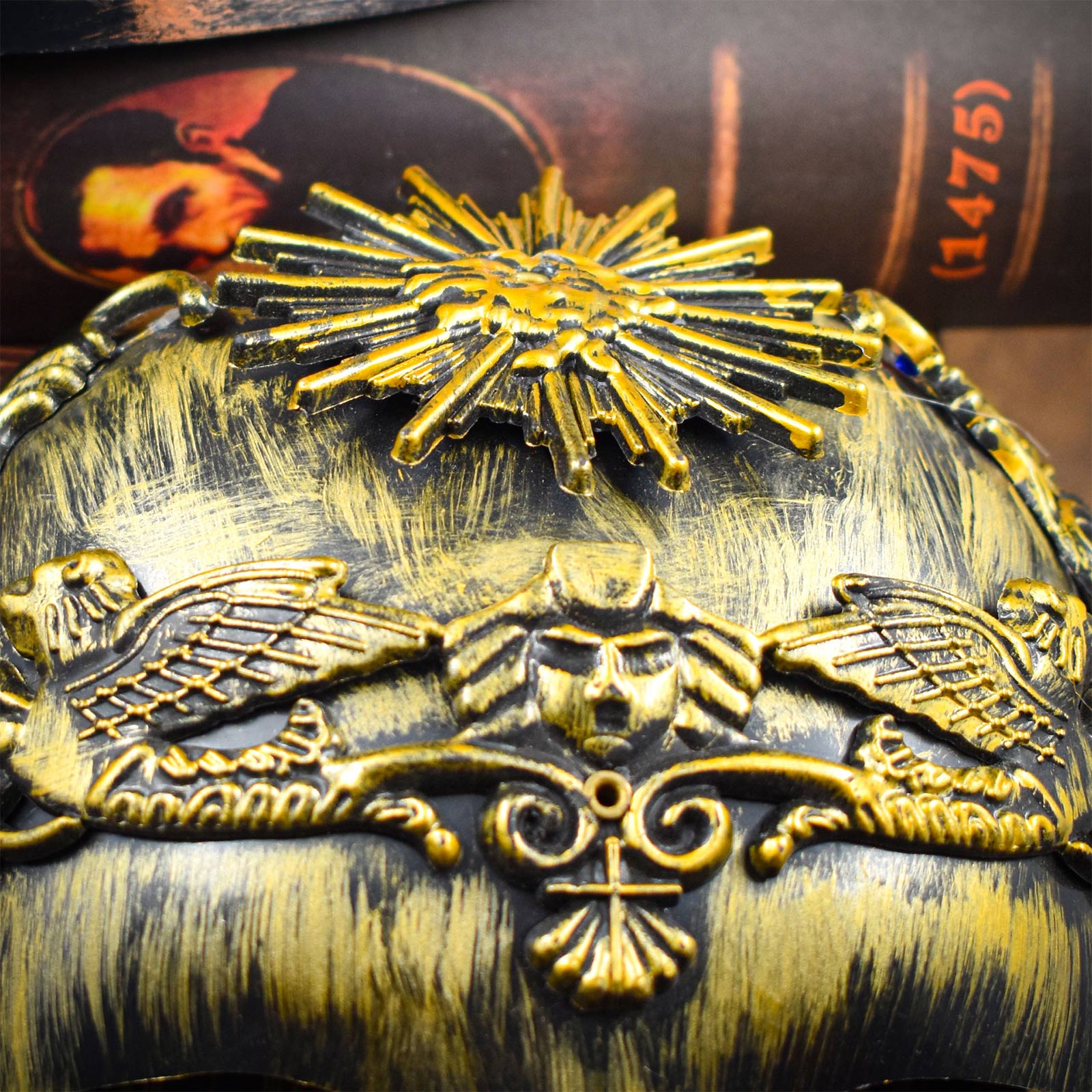Steampunk Mechanical Gear Mask for Halloween & Masquerade Parties - Image 3