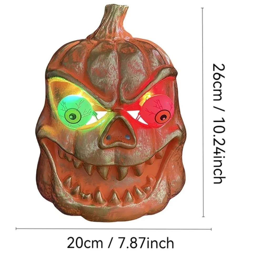 Funny Halloween Pumpkin Mask - Breathable Novelty Headwear for Trick or Treat - Image 6