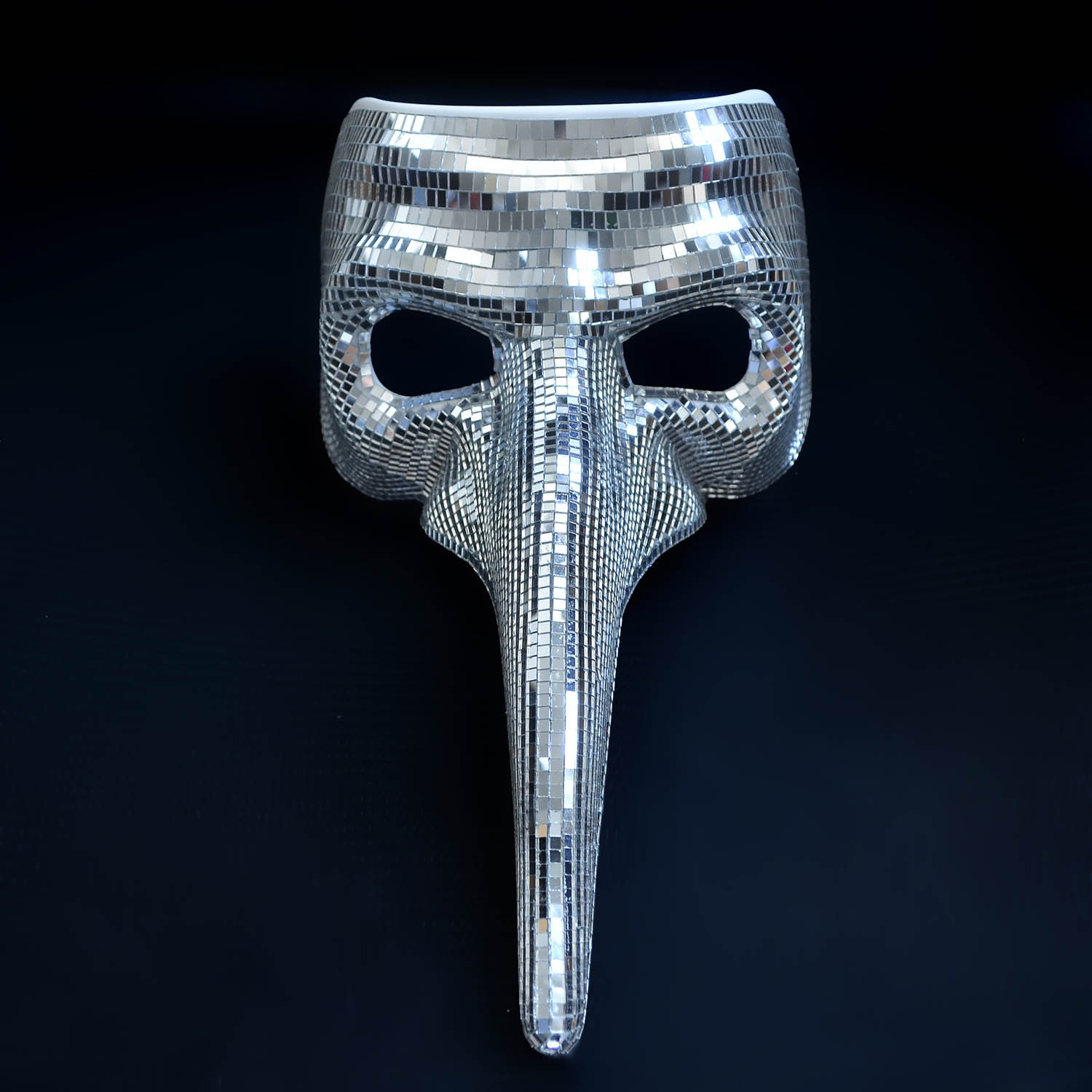 Sparkly Bird Beak Plague Doctor Mask - Image 2