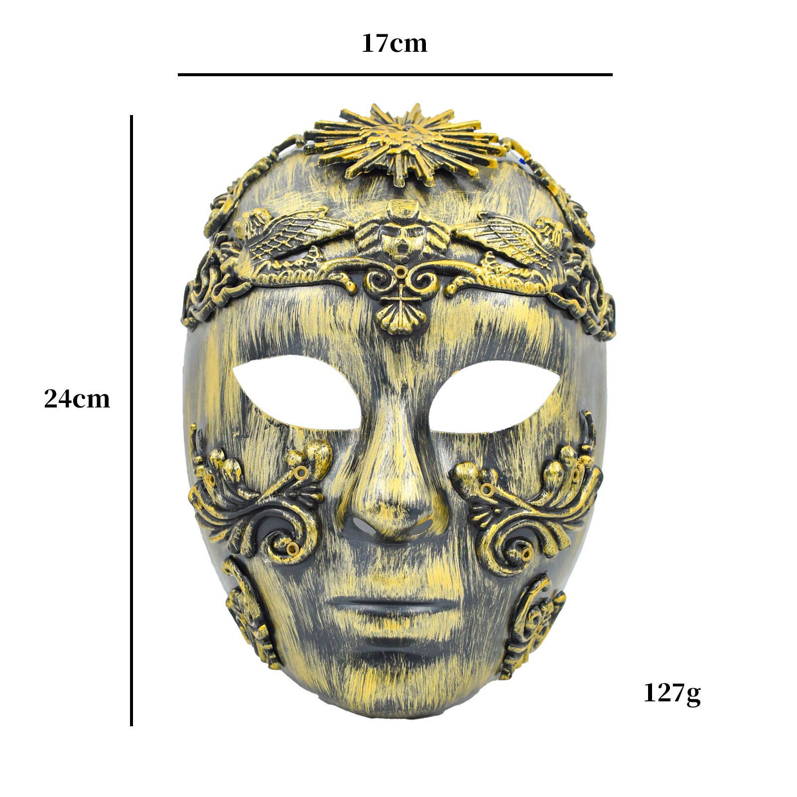 Steampunk Mechanical Gear Mask for Halloween & Masquerade Parties - Image 4