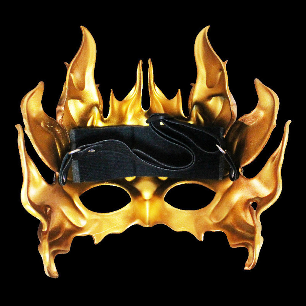 Halloween Resin Half Face Mask for Cosplay, Costume Parties & Masquerades - Image 4