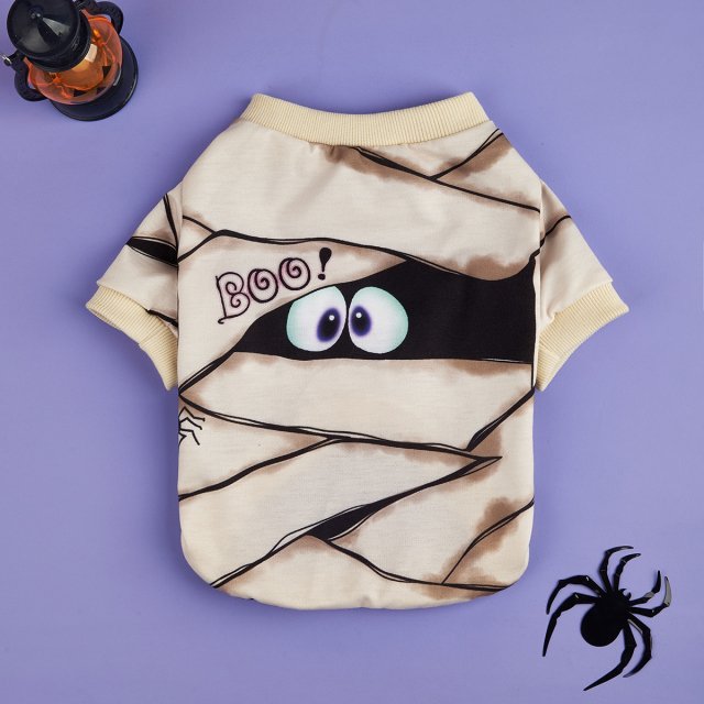 Cute Halloween Mummy Costume for Pets - Adorable Bandage Outfit
