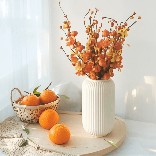 Artificial Pumpkin Berry Branches Autumn Harvest Festival Home Decoration